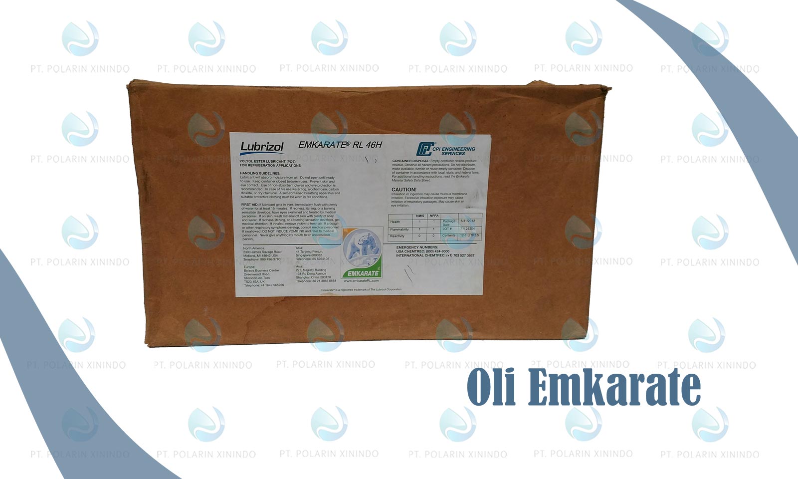 Harga Jual Oli Emkarate di Tangerang