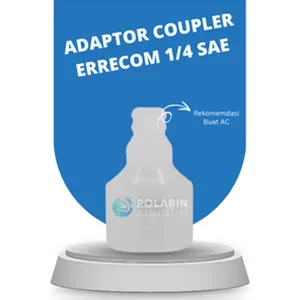 Adaptor Coupler Errecom 1_4 SAE