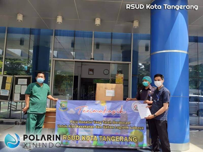 Donasi ke RSUD Kota Tangerang
