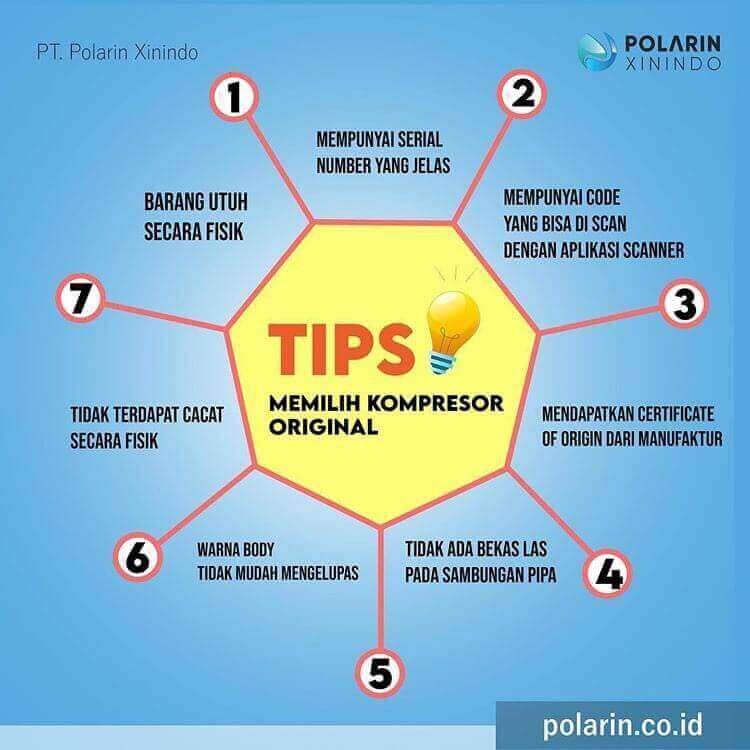 Banner of Tips Memilih Kompresor Pendingin Asli (Original)